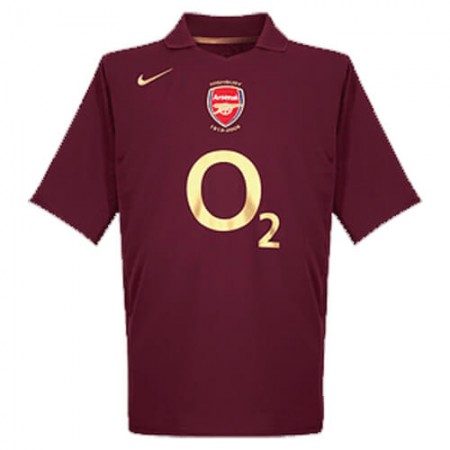 Billiga Fotbollströjor Arsenal Retro Hemma tröja 2005-2006 Kortärmad